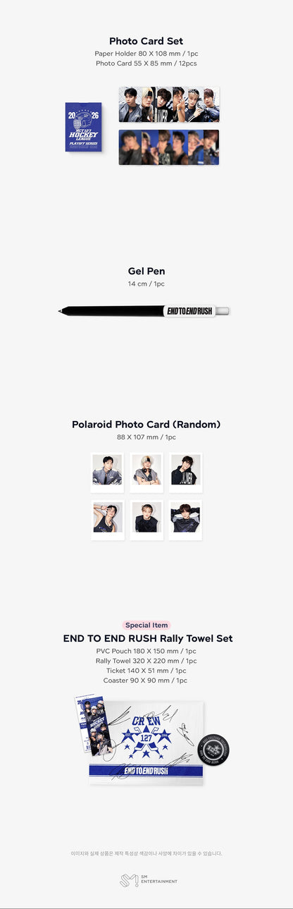 [PRE-ORDER] NCT 127 - 2026 SEASON'S GREETINGS 'END TO END RUSH' + Photocard Set POB