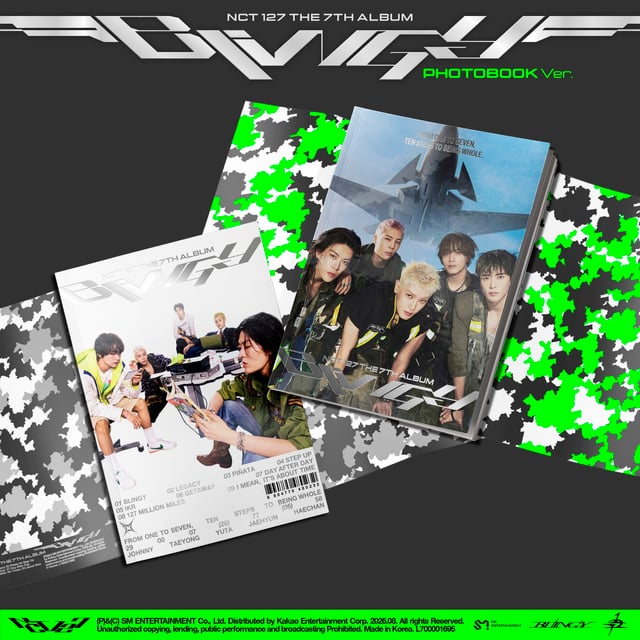 NCT 127 - 7th Album 'BLINGY' (Photobook ver.)