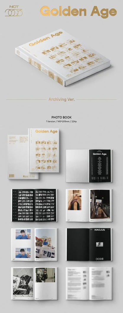 NCT - 4th Album 'Golden Age' (Archiving Version)