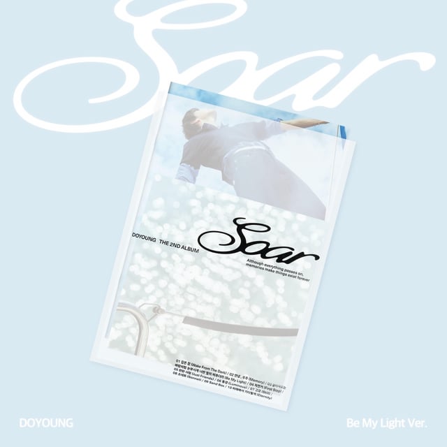 NCT - DOYOUNG - 2nd Album 'SOAR' (Be My Light Version) + Apple Music Photocard POB