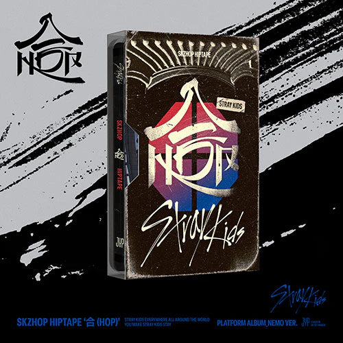 [PRE-ORDER] Stray Kids - SKZHOP HIPTAPE '合 (HOP)' (Platform Album_NEMO Version) + JYP SHOP POB Photocard