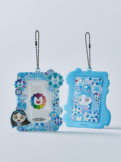 NewJeans Supernatural x MURAKAMI - Photocard Holder Keyring