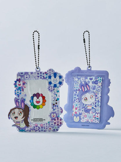 NewJeans Supernatural x MURAKAMI - Photocard Holder Keyring