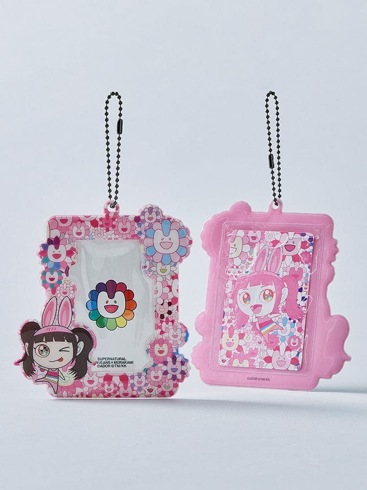 NewJeans Supernatural x MURAKAMI - Photocard Holder Keyring