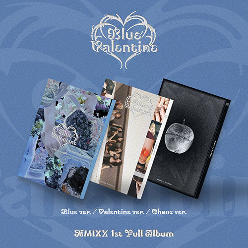 NMIXX - 1st Full Album 'Blue Valentine' (Standard ver.) + Apple Music Photocard POB
