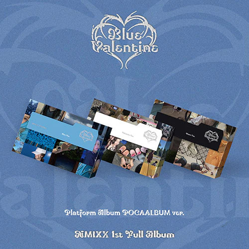 NMIXX - 1st Full Album 'Blue Valentine' (Platform Album POCCALBUM ver.) + Apple Music Photocard POB