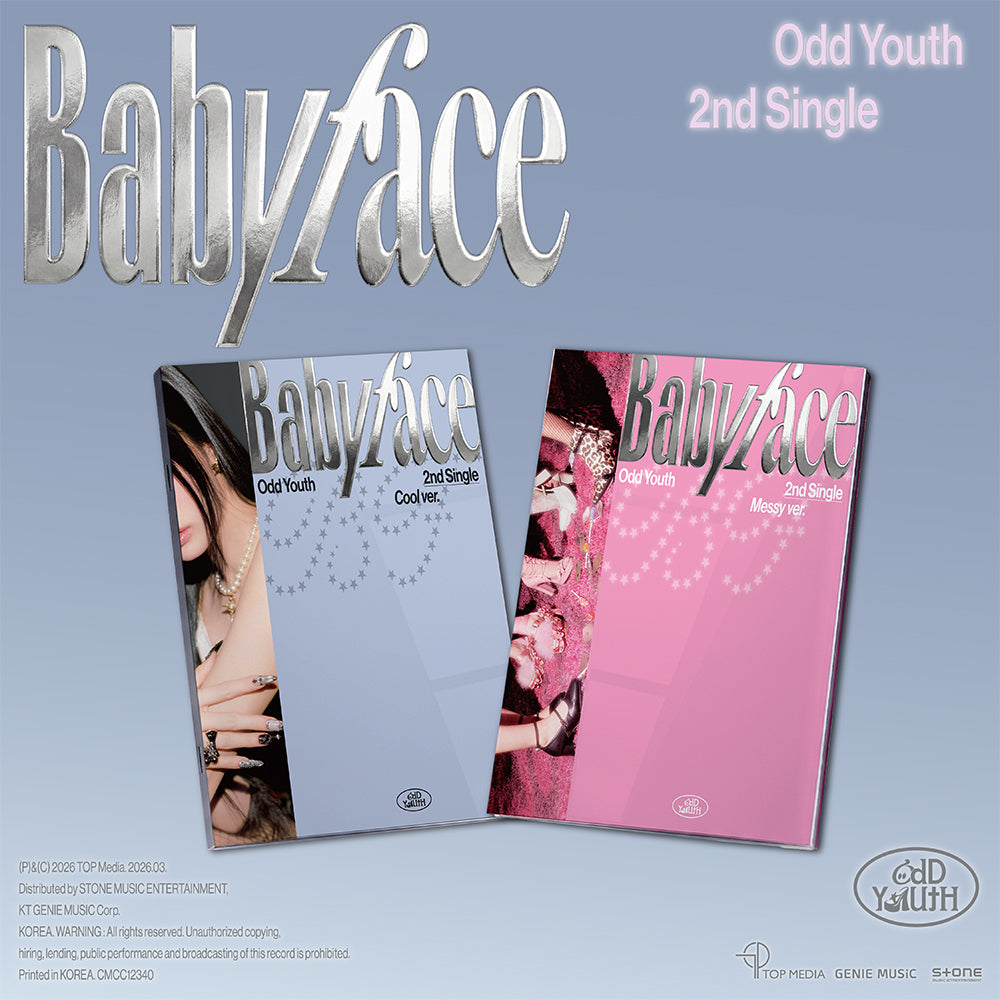 ODD YOUTH - 2nd Single 'Babyface' (Photobook Ver.) + Kooky Photocard Set