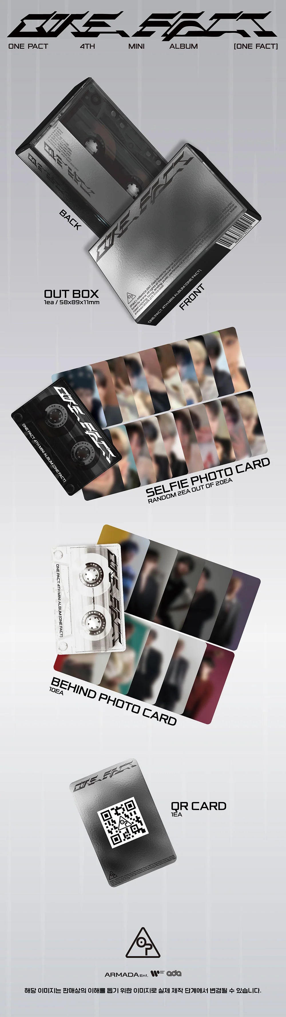 ONE PACT - 4th Mini Album 'ONE FACT' (Platform ver.)