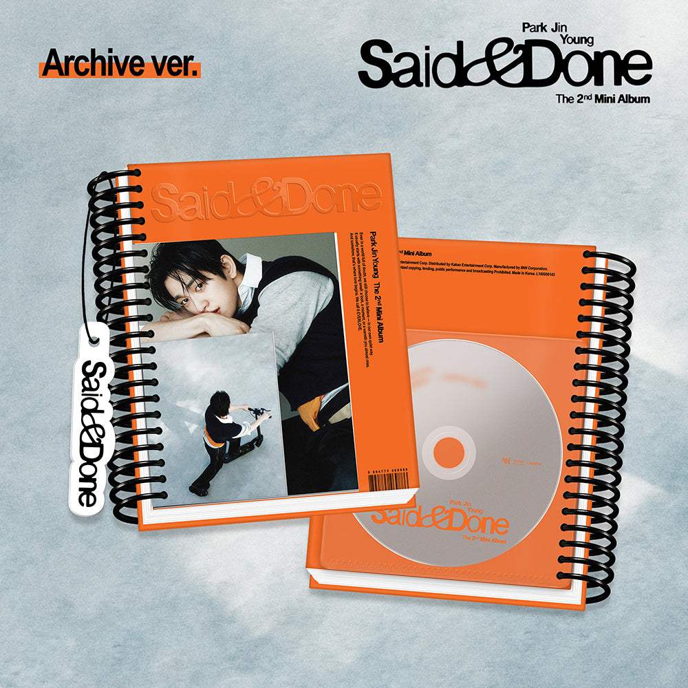 GOT7 - Park Jinyoung - 2nd Mini Album 'Said & Done' (Archive ver.)