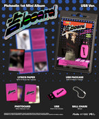 SEVENTEEN - PICHEOLIN - 1st Mini Album '吉BOARD' (USB Ver.) + SOUNDWAVE SELFIE POB