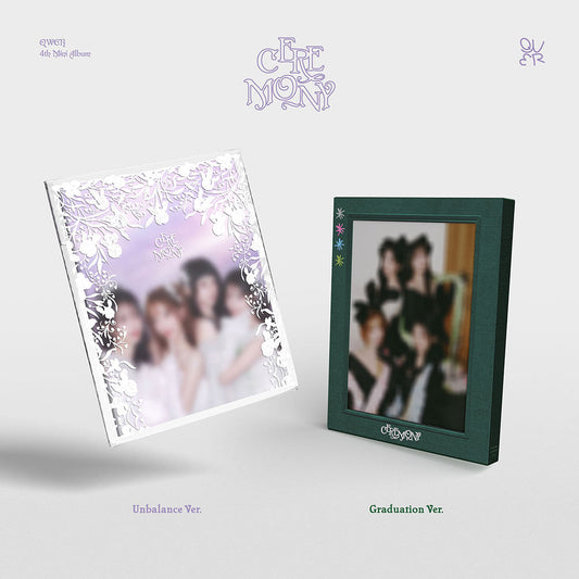 [PRE-ORDER] QWER - 4th Mini Album 'CEREMONY' (Photobook Ver.)
