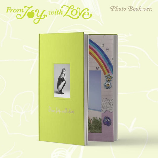 [PRE-ORDER] Red Velvet - JOY - 1st Mini Album 'From JOY, with Love' (Photobook Version) + Apple Music Photocard POB