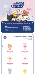 ATEEZ X ANITEEZ - 'ANITEEZ IN COLOR' MD - MINI DECO FIGURE