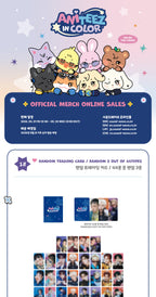 ATEEZ X ANITEEZ - 'ANITEEZ IN COLOR' MD - RANDOM TRADING CARD
