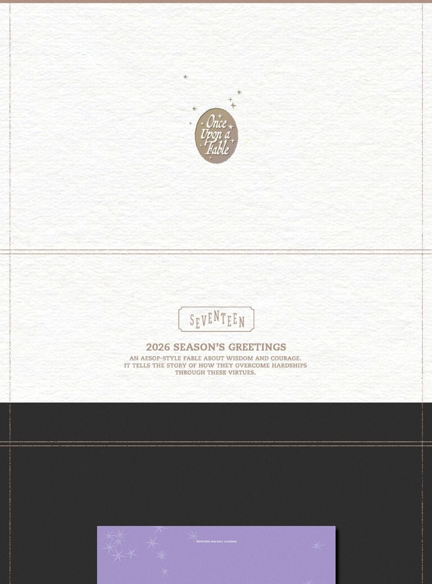 PRE-ORDER] SEVENTEEN - 2026 WALL CALENDAR – Kloud K-Pop Store