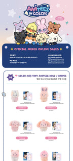 ATEEZ X ANITEEZ - 'ANITEEZ IN COLOR' MD - COLOR MIX TINY ANITEEZ DOLL