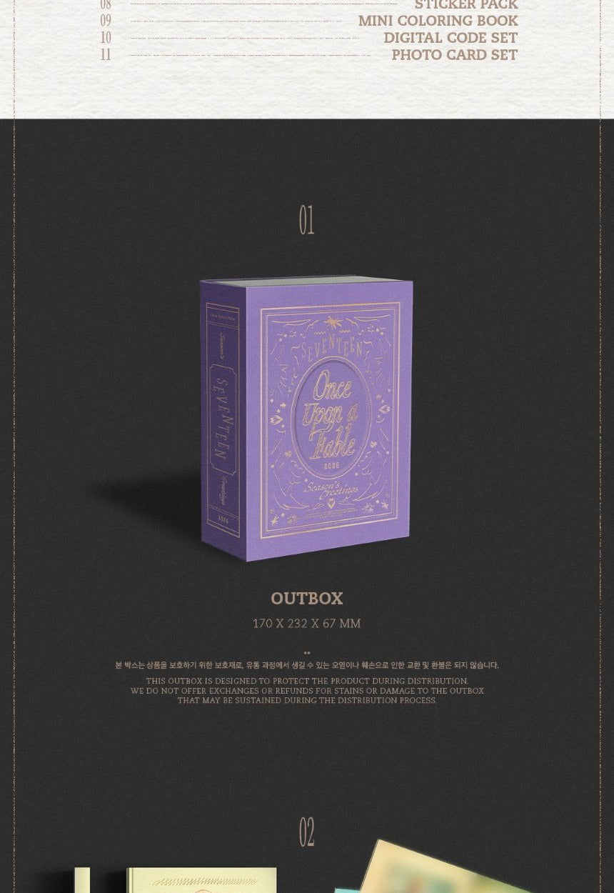 [PRE-ORDER] SEVENTEEN - 2026 SEASON'S GREETINGS 'Once Upon a Fable'