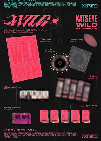 [PRE-ORDER] KATSEYE - 3rd EP 'WILD'