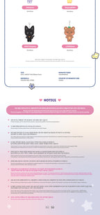 ATEEZ X ANITEEZ - 'ANITEEZ IN COLOR' MD - ANITEEZ PLUSH KEYRING