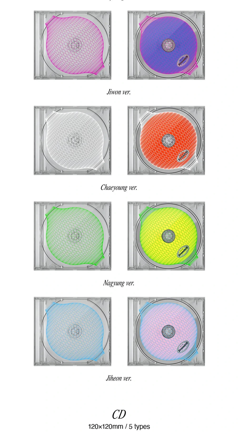 fromis_9 - 2nd Album 'Glow ME' (Fruit ver.)