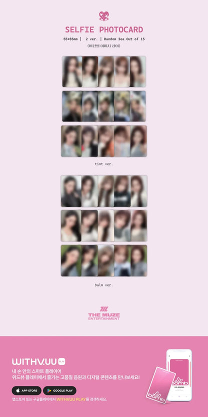 RESCENE - 3rd Mini Album 'lip bomb' (QR Ver.)