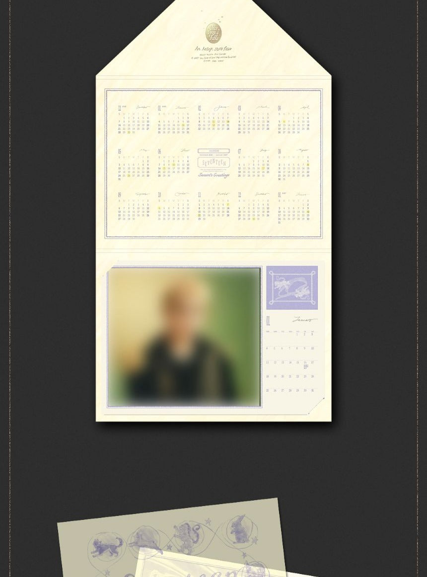 [PRE-ORDER] SEVENTEEN - 2026 WALL CALENDAR