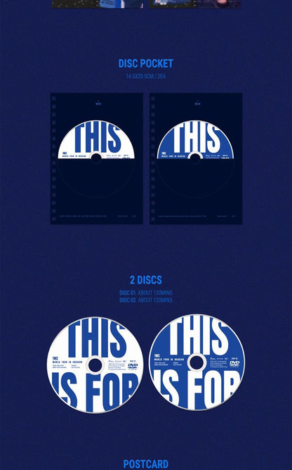 [PRE-ORDER] TWICE - 'THIS IS FOR' WORLD TOUR IN INCHEON DVD + Ticket POB