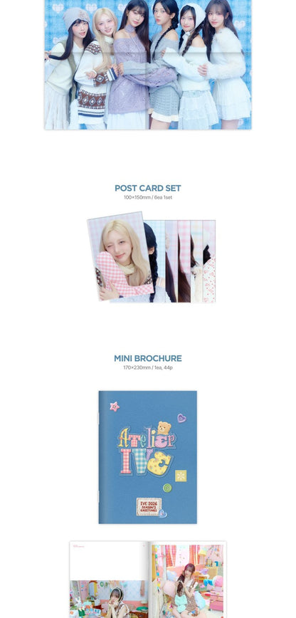 [PRE-ORDER] IVE - 2026 SEASON'S GREETINGS 'ATELIER IVE' + Selfie Photocard POB