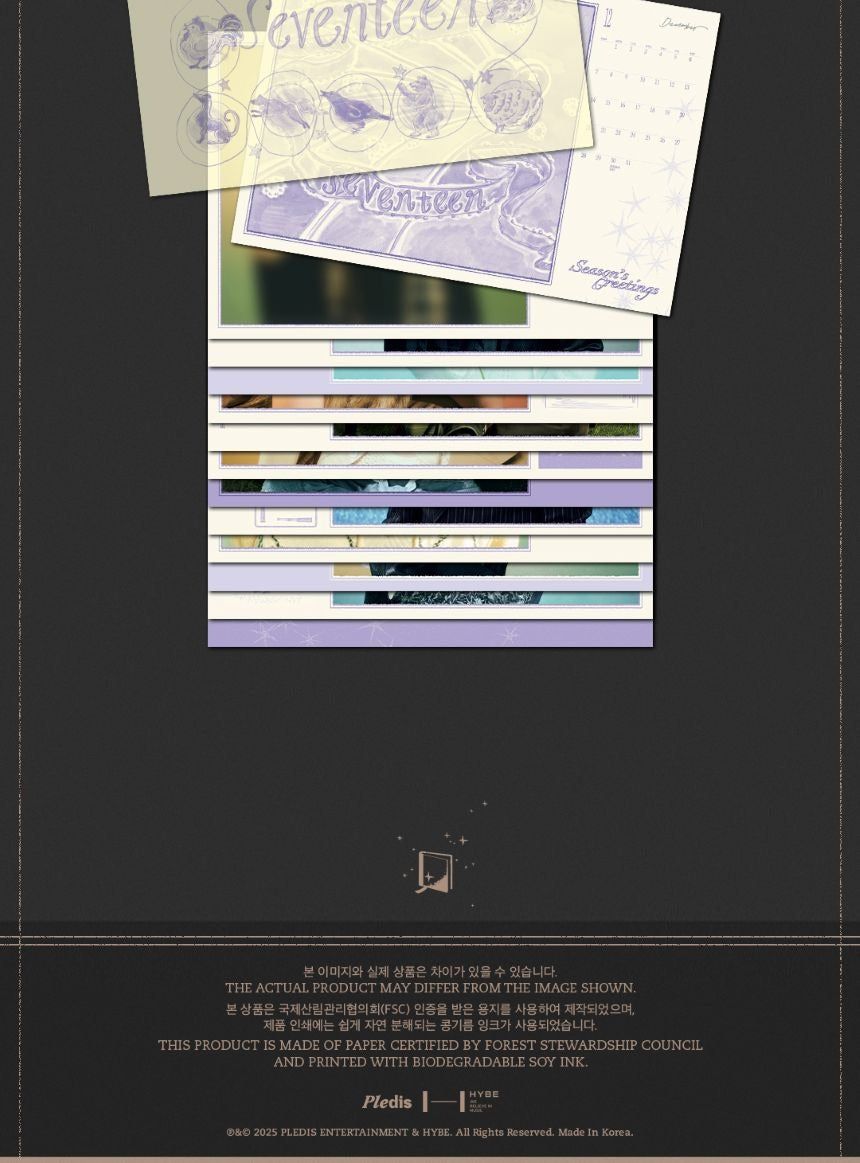 [PRE-ORDER] SEVENTEEN - 2026 WALL CALENDAR