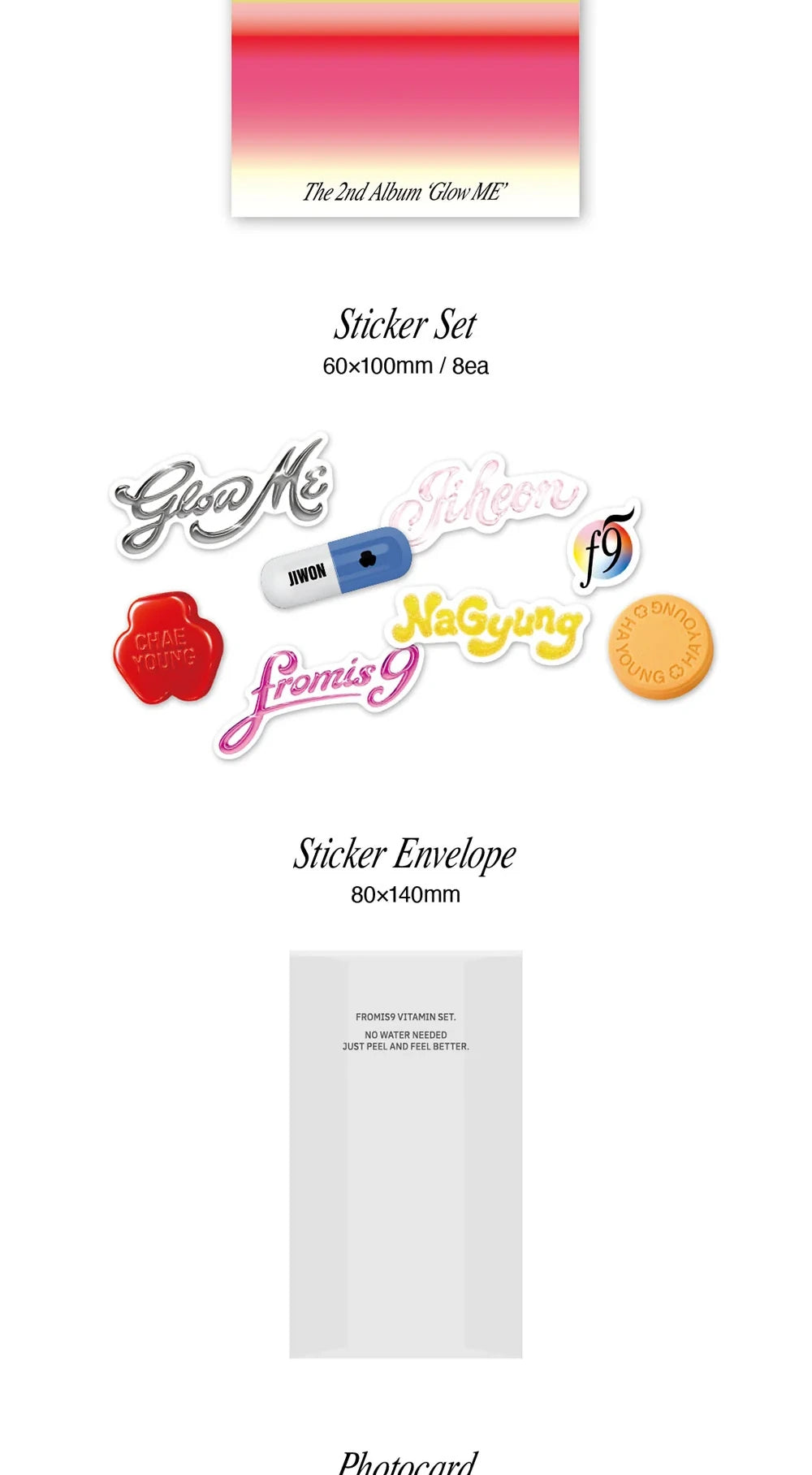 fromis_9 - 2nd Album 'Glow ME' (Glow ver.)