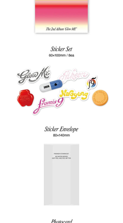 [PRE-ORDER] fromis_9 - 2nd Album 'Glow ME' (Glow ver.)