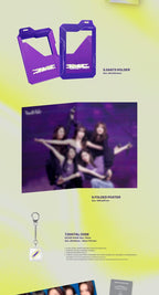 LE SSERAFIM - LE SSERAFIM TOUR 'EASY CRAZY HOT' ENCORE IN SEOUL DC + Accordion Postcard POB