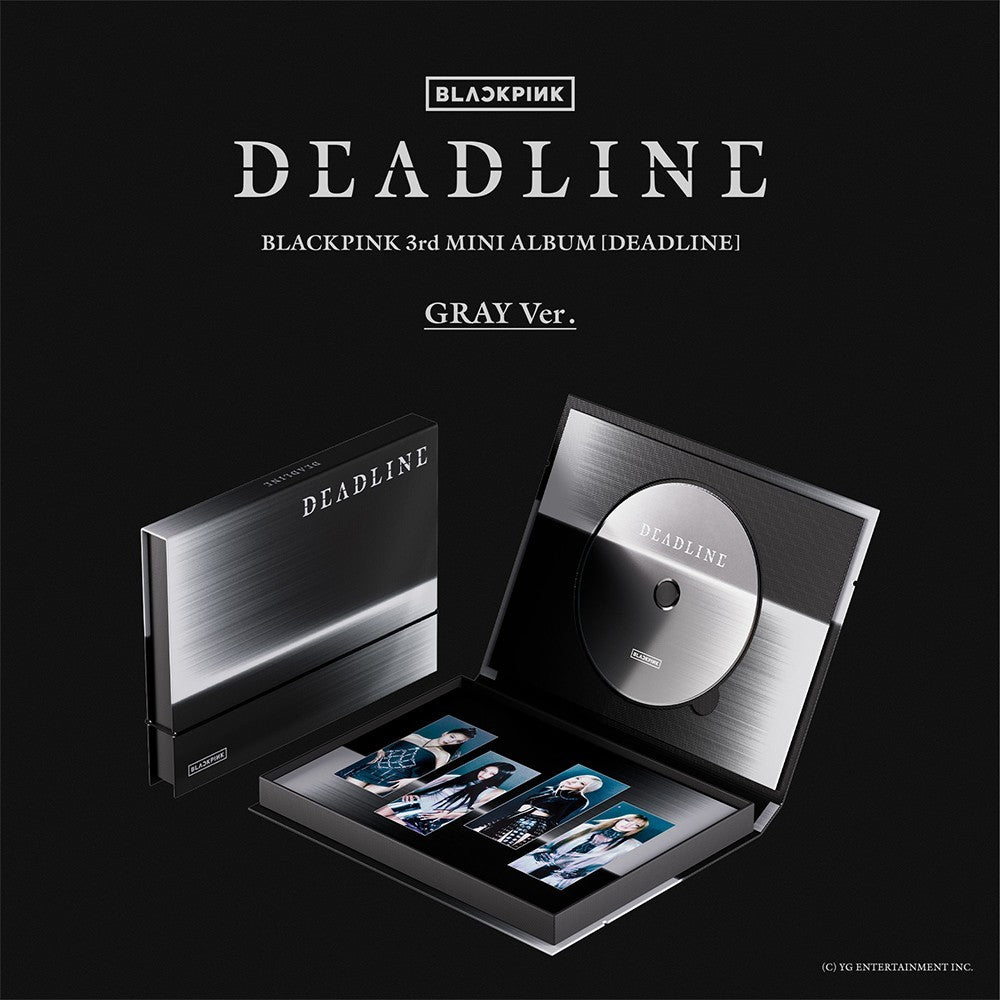 BLACKPINK - 3rd Mini Album 'DEADLINE' (GRAY ver.)