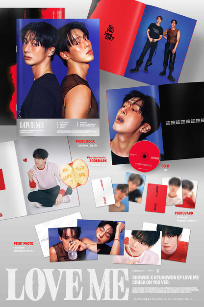 MONSTA X - SHOWNU X HYUNGWON - EP 'LOVE ME'