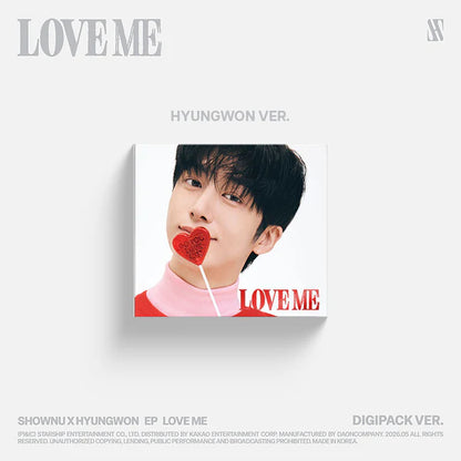 MONSTA X - SHOWNU X HYUNGWON - EP 'LOVE ME' (DIGIPACK Ver.)