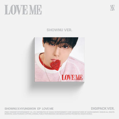 MONSTA X - SHOWNU X HYUNGWON - EP 'LOVE ME' (DIGIPACK Ver.)