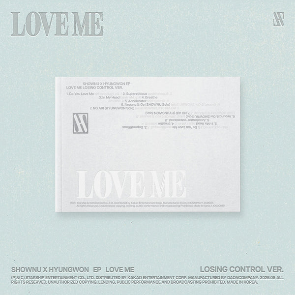 MONSTA X - SHOWNU X HYUNGWON - EP 'LOVE ME'