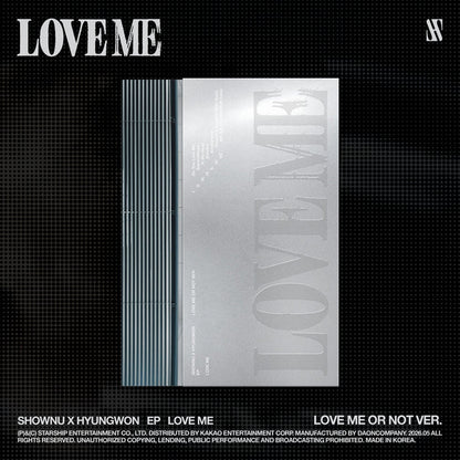 MONSTA X - SHOWNU X HYUNGWON - EP 'LOVE ME'