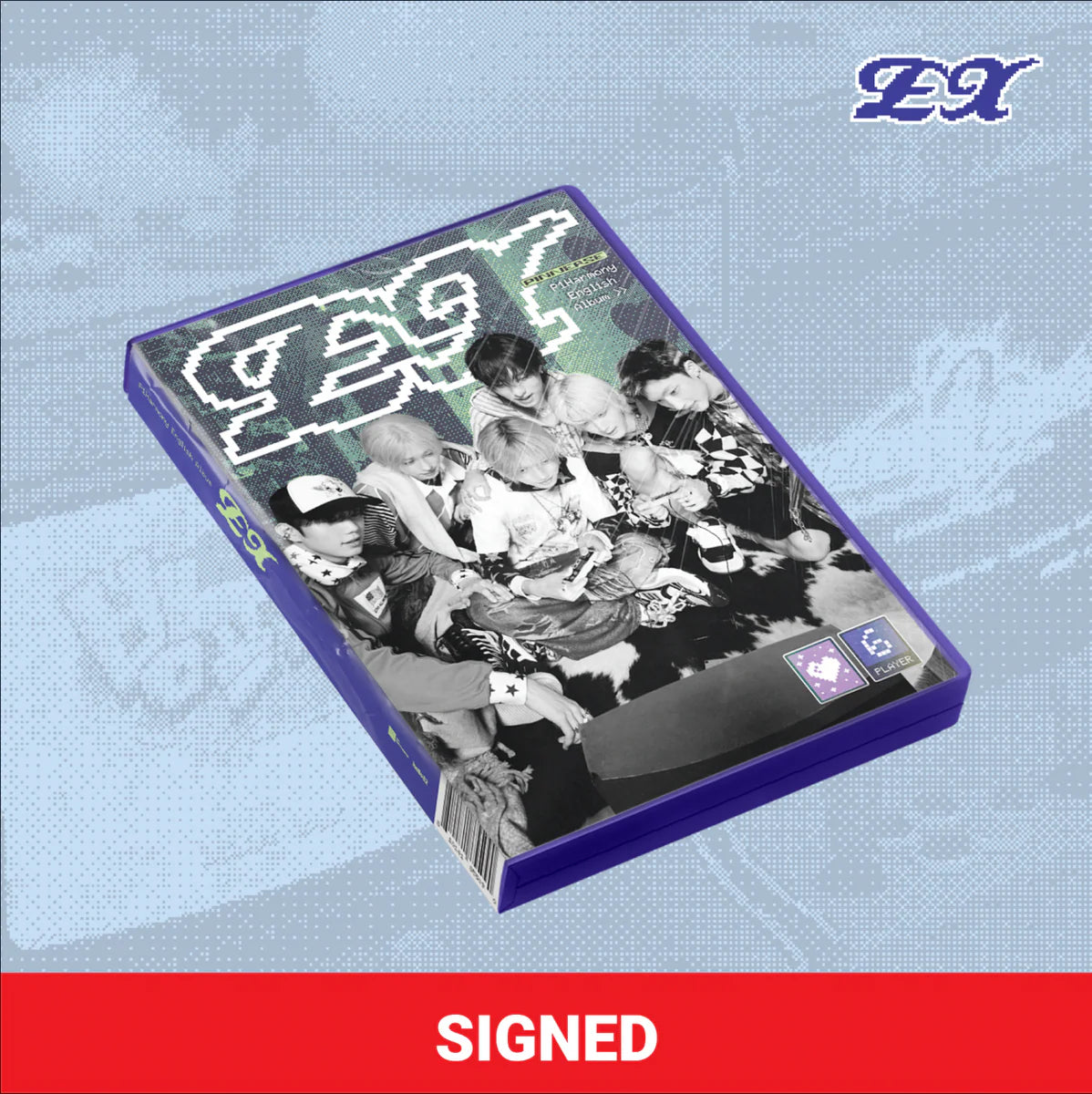 P1Harmony - 1st English Album 'EX' (Photobook Version) [RANDOM MEMBER SIGNED]