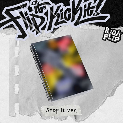 [PRE-ORDER] KickFlip - 1st Mini-Album 'Flip it, Kick it!' (Standard Version) + Apple Music POB Photocard