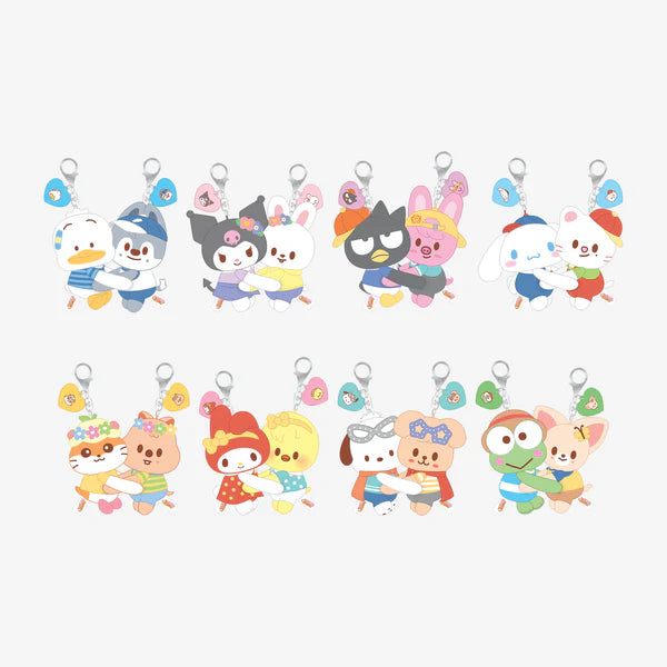 [PRE-ORDER] STRAY KIDS - SKZOO X SANRIO CHARACTERS MD - Hug Plush Keyring