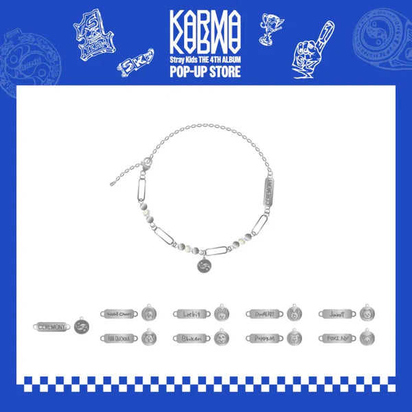 [PRE-ORDER] STRAY KIDS - 'KARMA' POP-UP MD - SKZOO CEREMONY NECKLACE