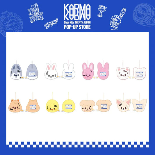 [PRE-ORDER] STRAY KIDS - 'KARMA' POP-UP MD - SKZOO NAME TAG (KARMA ver.)