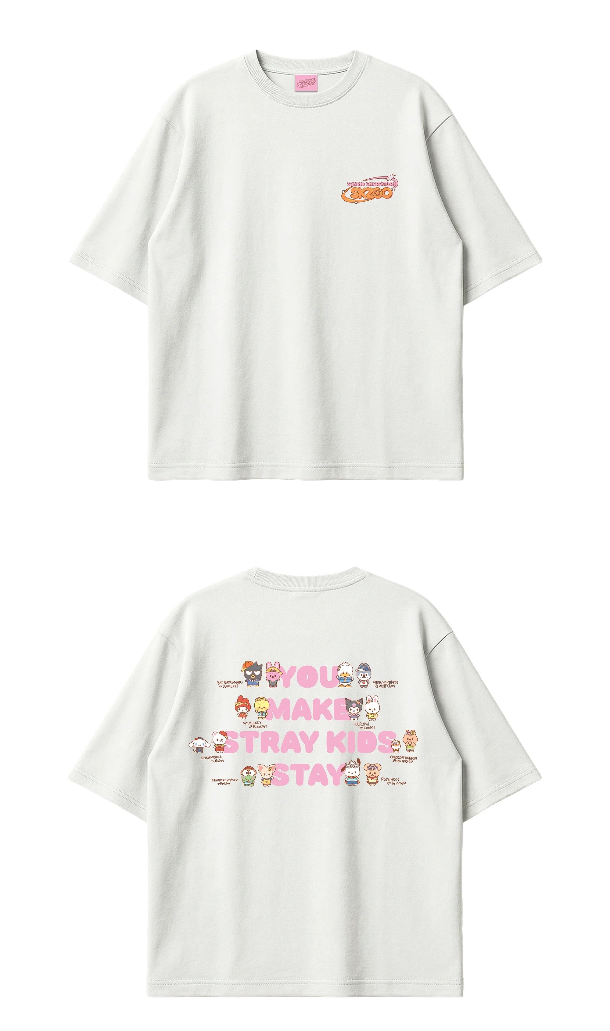 [PRE-ORDER] STRAY KIDS - SKZOO X SANRIO CHARACTERS MD - T-Shirt