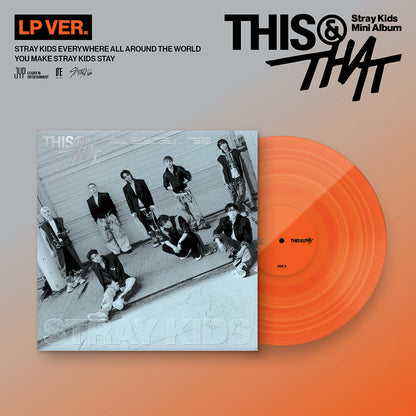 STRAY KIDS - 10th Mini Album 'THIS & THAT' (LP ver.) + SOUNDWAVE Photocard POB