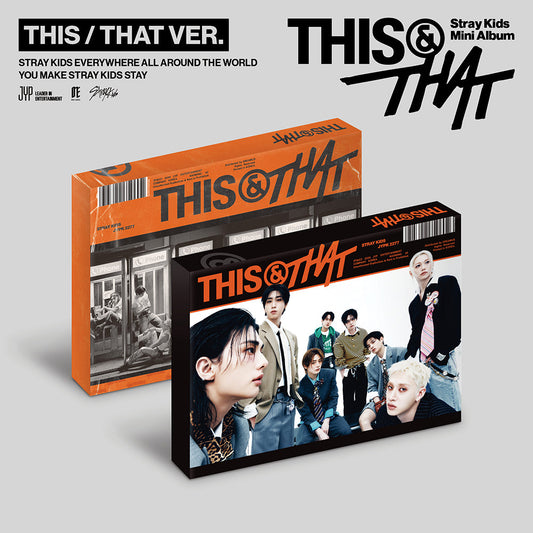 STRAY KIDS - 10th Mini Album 'THIS & THAT' (Standard ver.) + MAKESTAR Photocard POB