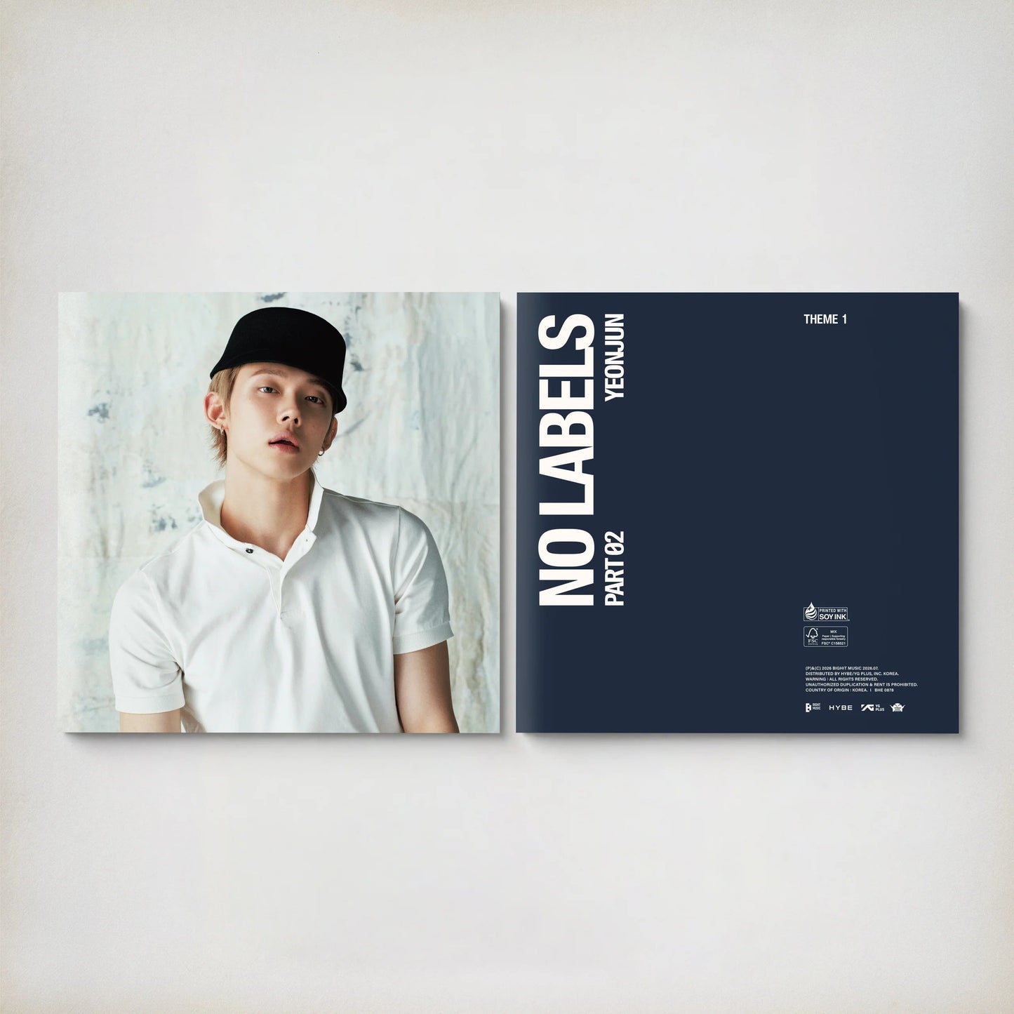 TXT - YEONJUN - 'NO LABELS: PART 02' (Compact ver.) (SIGNED)