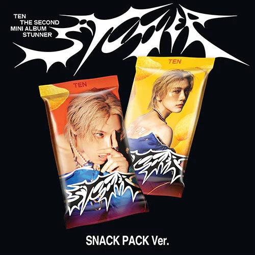 TEN - 2nd Mini-Album 'STUNNER' (SNACK PACK QR Version) [Random]