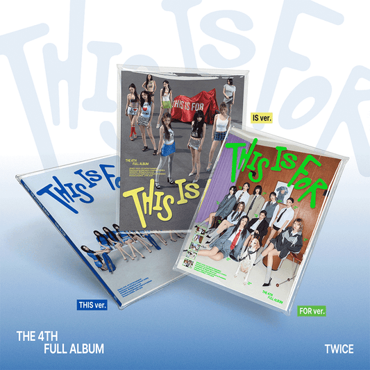 TWICE - 4th Album 'This is For' (Standard Version) + Soundwave POB Photocard