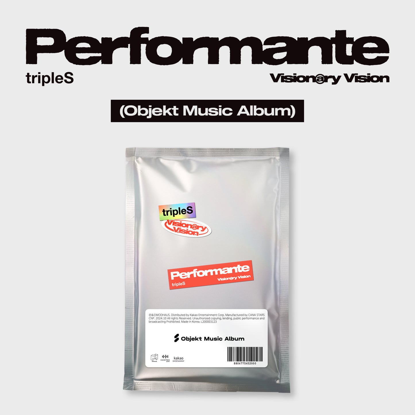 tripleS - Visionary Vision - 1st Full Album 'Performante' (Objekt Music Album Version)